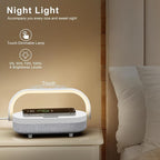 LED Bedside Lamp, Touch Lamps for Bedroom Nightstand MA, 4 in 1 Bedside Table - Image 2