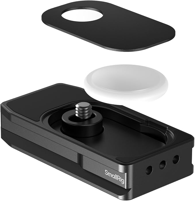 SmallRig Universal Mount Plate for AirTag, for SmartTag2, Quick Release Camera by SmallRig