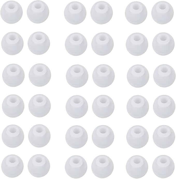 36 Pieces Medium Earbud Tips Soft and Comfortable Ear Bud Replacement Pieces - Image 7