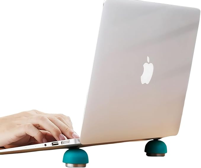 Laptop Cooling Stand, Ergonomic Laptop Cooling Pad Small Invisible Cooler Ball by COPORA