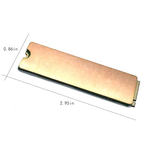 Laptop NVMe M.2 Heatsink kit，Heat Sink Copper - Image 2