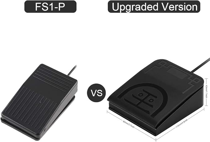 iKKEGOL Upgraded USB Single Foot Pedal Optical Switch Control One Key Program - Image 5