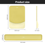 MOSISO Wrist Rest Support for Mouse Pad&Keyboard Set, Rectangular Ergonomic - Image 7