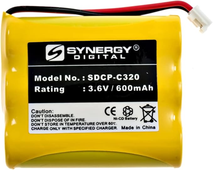 Synergy Digital Cordless Phone Battery, Compatible - Image 4
