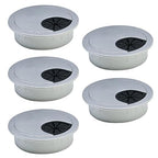5 Pcs Desk Grommet 2-3/8" / 60 mm, Desk Cord Hole Cover, Cable Grommet ABS by EASYEAH