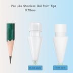 Upgraded iPad Pen Tips fit for Apple Pencil Pro/2nd /1st /USB-C Generation iPad - Image 2