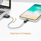 CableCreation 3-Pack Short iPhone Charging Cable 6 Inch/0.5ft, Lightning to USB - Image 5