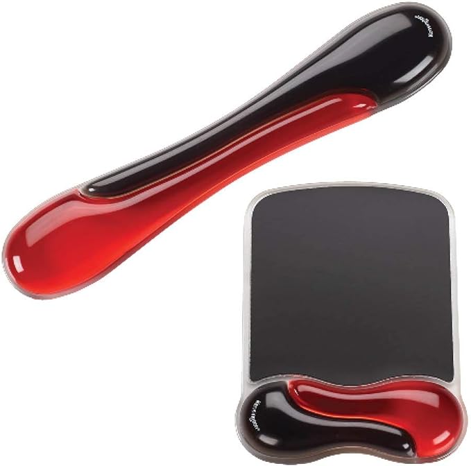 Kensington Duo Gel Mouse & Keyboard Wrist Rest Bundle Set, Ergonomic Keyboard by Kensington