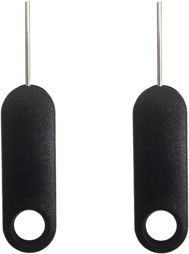 2 Pack SIM Card Pins with Keychain Hole by GranVela