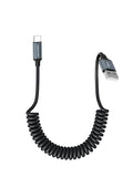 CableCreation Coiled USB C Cable, Coiled USB A to USB C Cable by CableCreation