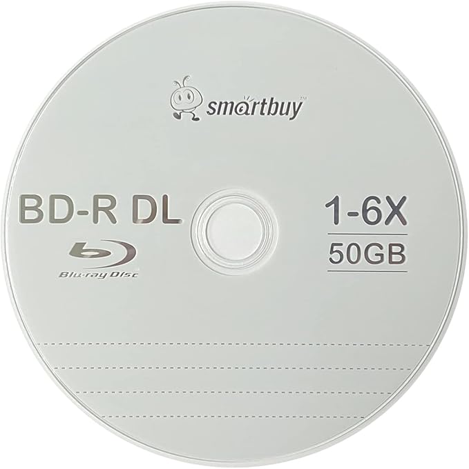 Smart Buy 10 Pack Bd-r Dl 50gb 6X Blu-ray Double Layer Recordable Disc Blank - Image 3