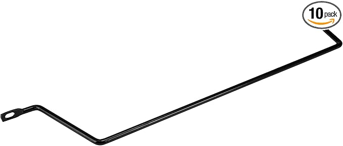 StarTech.com Horizontal Lacing Bar w/ 4 inch Offset at 75 Degrees- Server Rack by StarTech