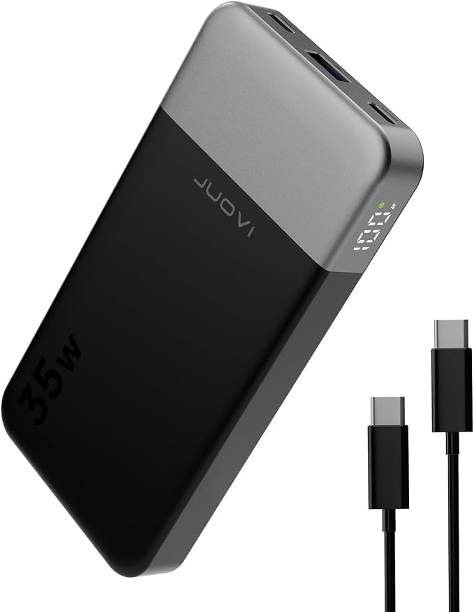 Power Bank Fast Charging 10000mAh 35W Portable Charger Small Battery Pack by JUOVI