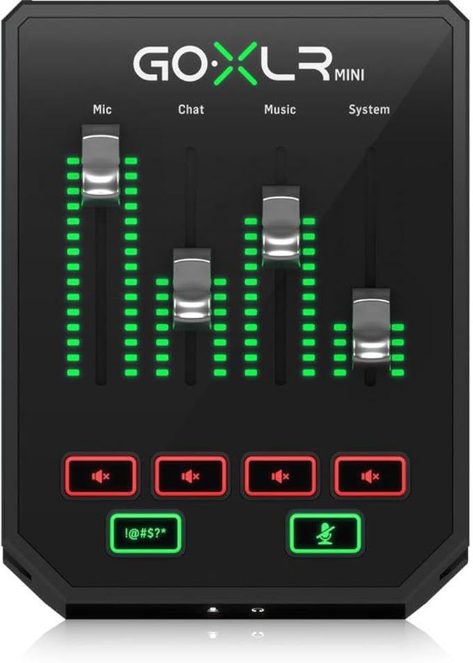 TC Helicon GoXLR MINI Online Broadcast Mixer - Image 5
