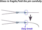 10pcs 4W 3 Pin Reed Switch Reed Contact Normally Open N/O N/C SPDT, Glass Reed - Image 2