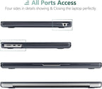 MEEgoodo Case for M4/M3/M2 MacBook Air 13.6 inch Case 2025 2024 2022, Fit Model - Image 7