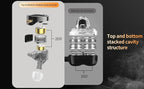 KZ Castor in Ear Monitor Headphones, HiFi Bass Wired Earphone Sound Tunable - Image 7
