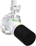 MAONO XLR/USB Dynamic Microphone, RGB Gaming Mic by MAONO