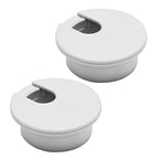 Desk Grommet 1-3/8", Desk Cord Hole Cover, Cable Grommet ABS Plastic, Desk Hole by BOPOREAE