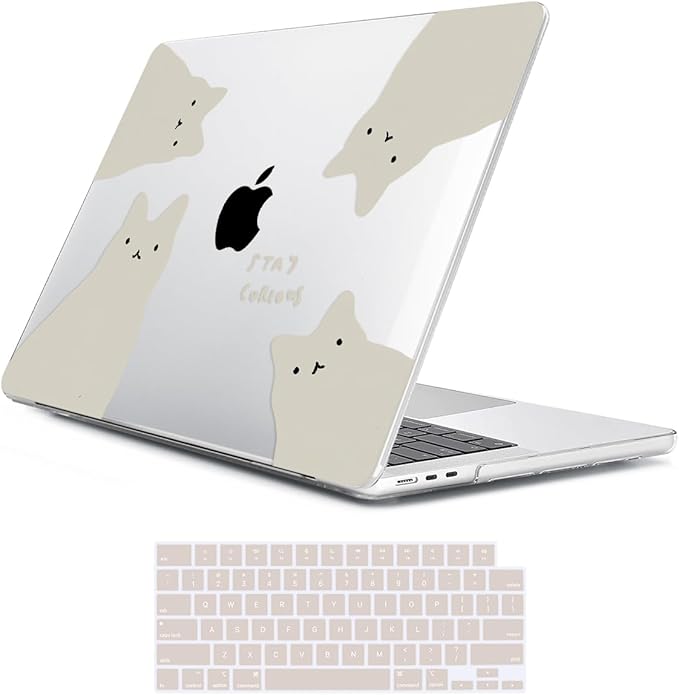 for 2025 2024 2023 2022 MacBook Air 13 inch Case M4 A3240 M3 A3113 M2 A2681 by HOHAIYOO