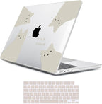 for 2025 2024 2023 2022 MacBook Air 13 inch Case M4 A3240 M3 A3113 M2 A2681 by HOHAIYOO