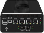 CWWK Intel Alder Lake N100/N305 Dual SFP+10GbE Mini PC|4xIntel I226-V 2.5GbE by CWWK