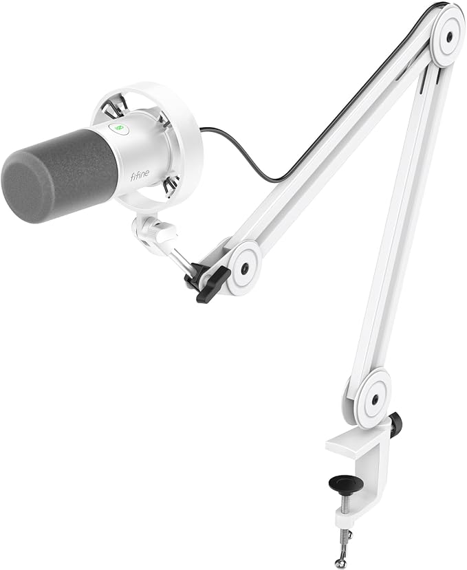 FIFINE Podcast XLR/USB Microphone Kit, Studio Dynamic Vocal Mic by FIFINE