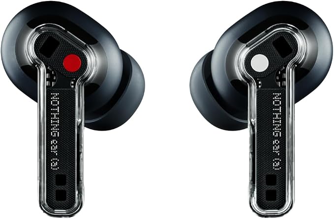 Nothing Ear Wireless Earbuds, 45dB Hybrid Noise Cancelling Earbuds, Hi-Res Audio - Image 2