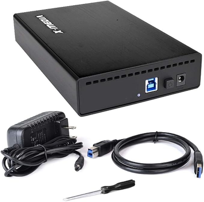 X-MEDIA XM-EN3251U3-BK 3.5-Inch USB 3.0 SATA Aluminum Hard Disk Drive HDD - Image 4