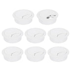 uxcell 8 Pcs 50mm Desk Grommet, Plastic Cable Hole Cover, Wire Cord Cable by uxcell