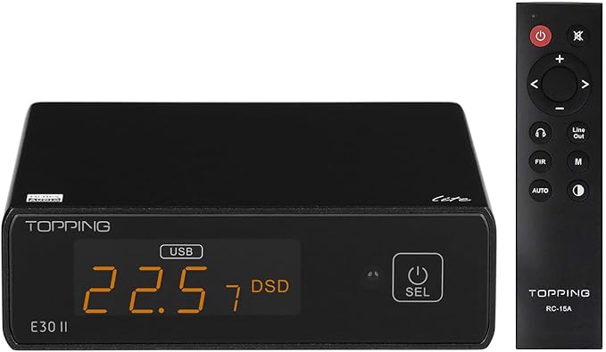 Topping E30II lite DAC Preamp by KGUSS
