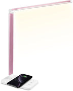 LED Desk Lamp with Wireless Charger, USB Charging Port, Desk Lighting with 10 - Image 9