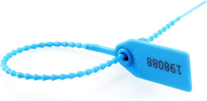 1000 Numbered Plastic Tamper Seals, Zip Ties - Image 4