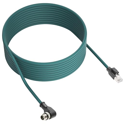 Alvin's Cables M12 X-Code 8 Pin Male to RJ45 Ethernet Cable - Image 5