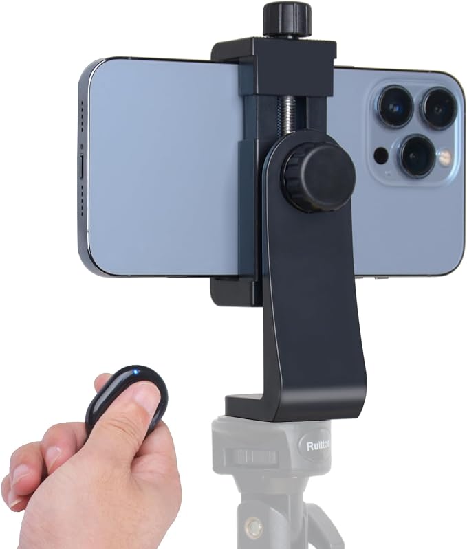 Phone Tripod Mount Adapter by Ruittos