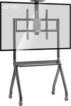 Smart Board Stand with Camera Tray Fits 42"-75" Screens, Interactive Whiteboard by Unknown