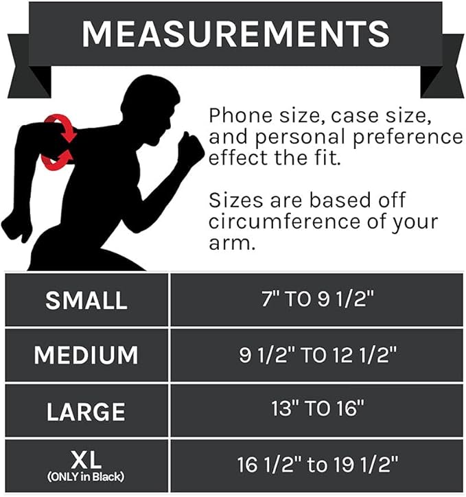 Sprigs Phone Armband Sleeve for iPhone 14, X Galaxy Z, S20 Google Pixel 7 - Image 7