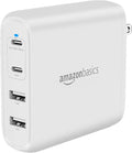 Amazon Basics 100W Four-Port GaN Wall Charger w/ 2 USB-C & 2 USB-A Ports w/PD by AmazonBasics
