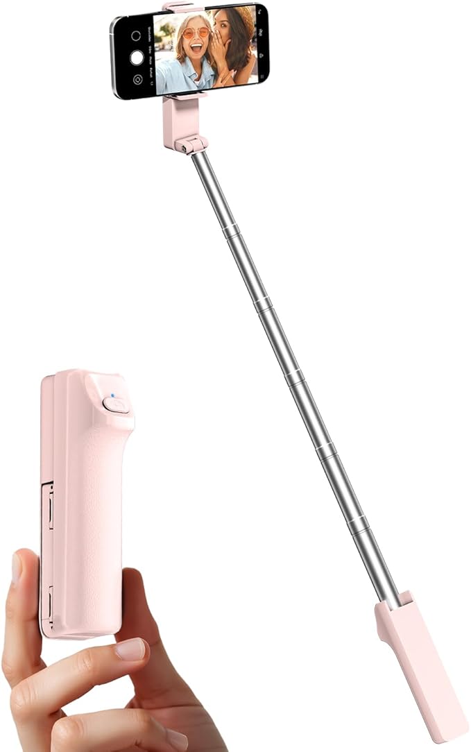 Viozon Portable Selfie Stick, Lightweight Extendable Stainless Steel Tube by viozon