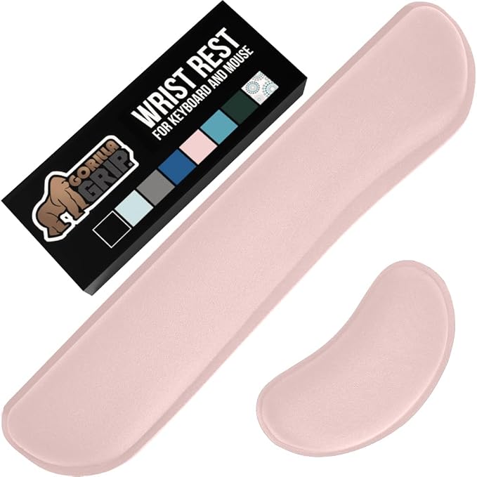 GORILLA GRIP Silky Gel Memory Foam Wrist Rest by GorillaGrip