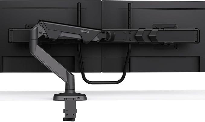 Dual Monitor Arm Desk Mount by Modernsolid