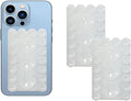 2024 Upgrade 2PCS Silicone Suction Cup Phone Case Adhesive Mount, Adhesive Grip by ZYCCER