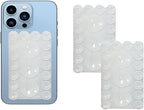 2024 Upgrade 2PCS Silicone Suction Cup Phone Case Adhesive Mount, Adhesive Grip by ZYCCER