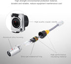 RJ45 Connector, Waterproof Metal Ethernet Cable Connector, Aviation Dual Port - Image 4