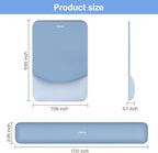 MOSISO Wrist Rest Support for Mouse Pad&Keyboard Set, Rectangular Ergonomic - Image 7