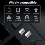 2 Pack TF Card 128GB with Adapter, High Speed Memory Card, UHS-I C10 A1 Memory - Image 2