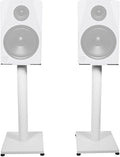 Rockville RS21W 21 inch Steel Bookshelf Speaker Stands, 60 lbs Capacity by Rockville