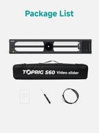 Accsoon Toprig Motorized Camera Slider, 120° Panoramic Shooting, - Image 9