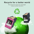 SAILNER 67XL HP Printer Ink, Replacement - Image 8