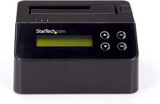 StarTech.com Single Bay Hard Drive Eraser, Standalone HDD/SSD Disk - Image 7